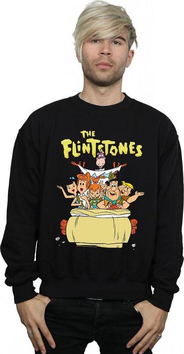 Actual product image The Flintstones Mens The The Ride Sweatshirt (XL)