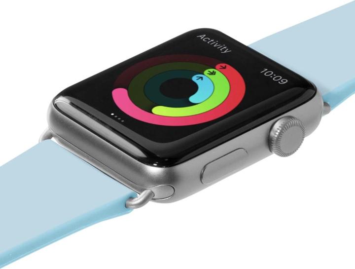 Produktbild Laut PASTELS Armband für Watch Series 2/ 3/ 4/ 5 Baby Blue (44 mm, TPU)