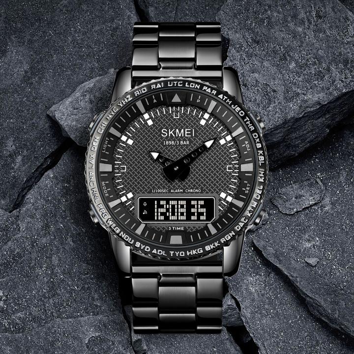 Actual product image Skmei 1898BKBK Herrenuhr + BOX