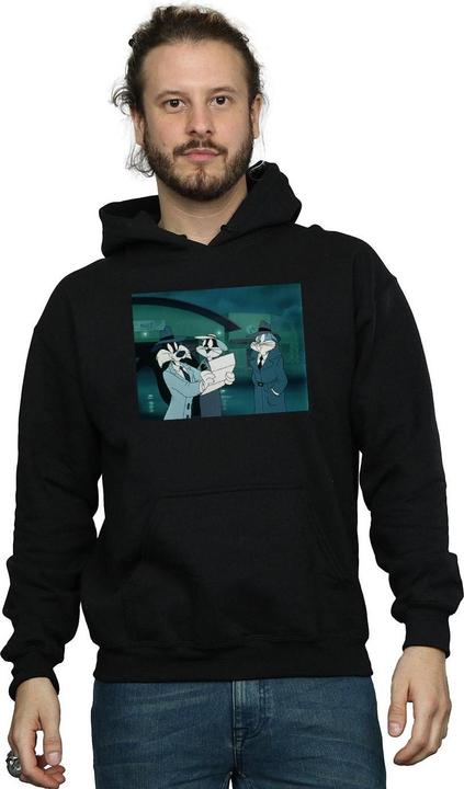 Produktbild Looney Tunes Bugs Bunny Sylvester Letter Kapuzenpullover (M)