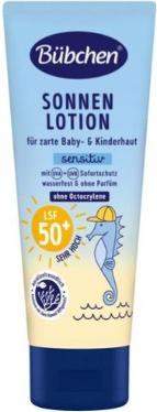 Produktbild Swiffer Bubchen, Sensitiv, Bräunungsmilch für empfindliche Haut SPF50+, 100 ml (Sonnenmilch, SPF 50+, 100 ml)