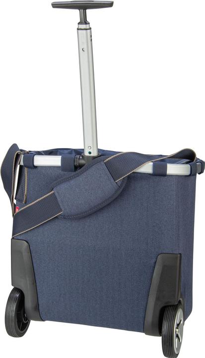 Actual product image reisenthel Shopping Trolley Carrycruiser Herringbone Dark Blue