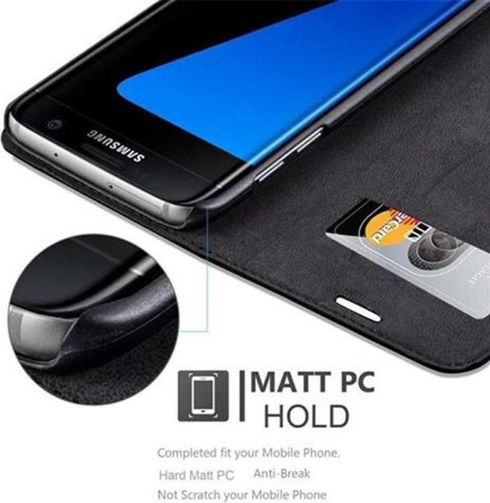 Productafbeelding Cadorabo Boek Onzichtbare Magneethoes (Samsung Galaxy S7 Edge)