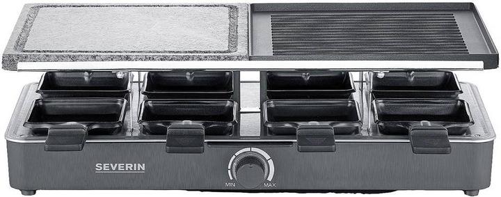 Actual product image Severin RG raclette grill with natural grill stone and grill plate