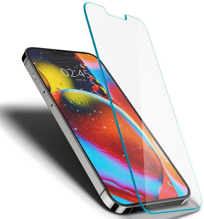 Produktbild Spigen Glas.tR EZ Fit (2 Stück, Apple iPhone 13, Apple iPhone 13 Pro)