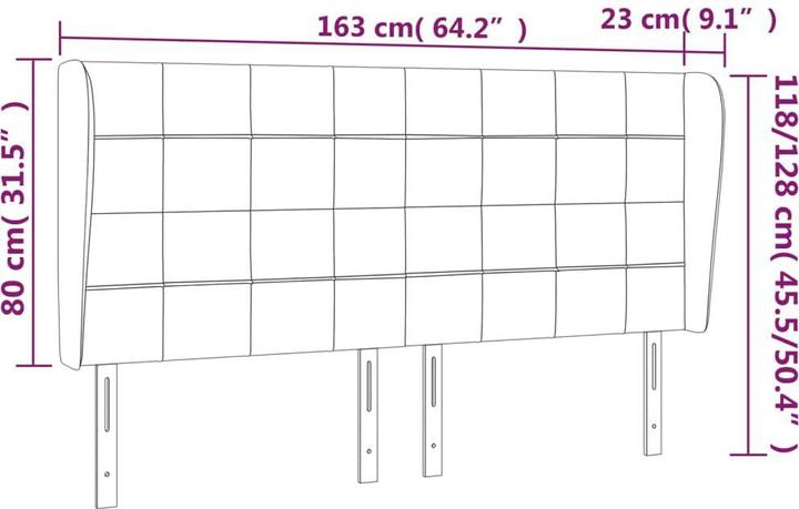 Actual product image VidaXL Kataleya (163 x 23 x 128 cm)