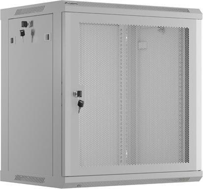 Produktbild Lanberg 19 Zoll 12HE 600X450 grauer perforierter Türmontagerahmen von (Flachverpackung) (19 Zoll Rack)