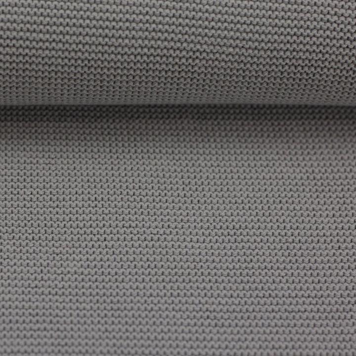 Produktbild Würfel & Mütze Strickstoff Ella Grau