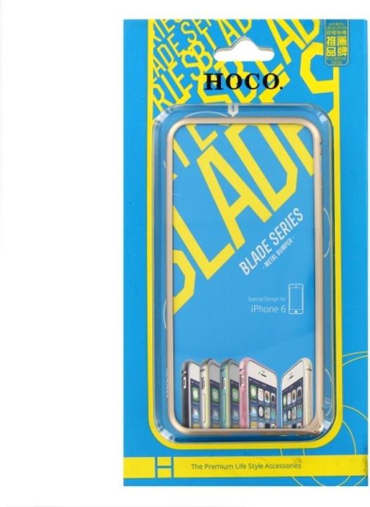 Produktbild Hoco iPhone 6 / 6S Buckle Metal Bumper gold (Apple iPhone 6, Apple iPhone 6s)