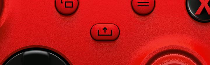 Actual product image Microsoft Xbox Wireless Controller - Pulse Red (PC, Xbox One X, Xbox Series X, Xbox One S, Xbox Series S)
