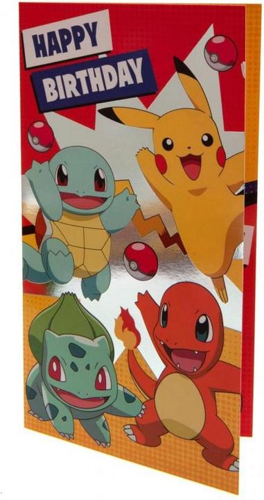Produktbild Pokémon Geburtstagskarte (1 x)