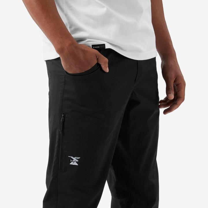Actual product image Simond Climbing trousers men cotton - Vertika black (XL)