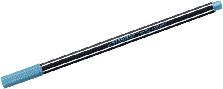 Produktbild STABILO Pen 68 Premium Metallic-Filzstift (Blau Metallic, 1 x)