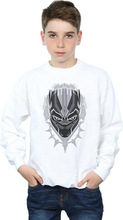 Produktbild Black Panther Head Sweatshirt Jungen (140, 146)