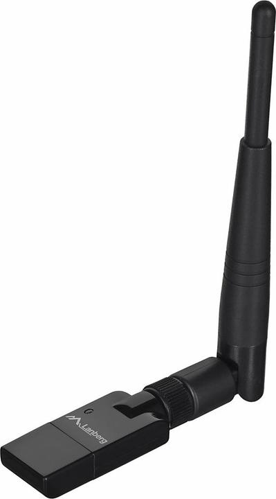 Immagine prodotto Lanberg NC-0150-WE Scheda di rete WLAN 2400 Mbit/s (USB)