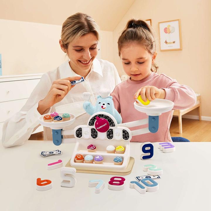 Actual product image Topbright Toys Yummy Bear Scale / Yummy Bear Scale TOY AWARD 2023 (German, English, French, Italian, Spanish, Dutch, Slovak, Czech, Russian, Romanian, Serbian, Swedish, Slovenian, Norwegian, Bosnian, Croatian, Bulgarian, Lithuanian)