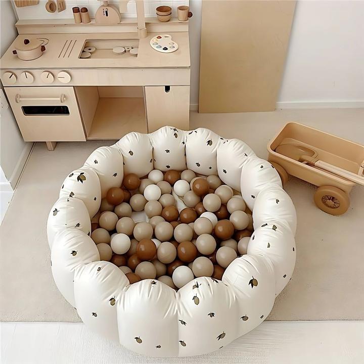 Image du produit Milkii Piscine à balles avec 50 balles - Citron