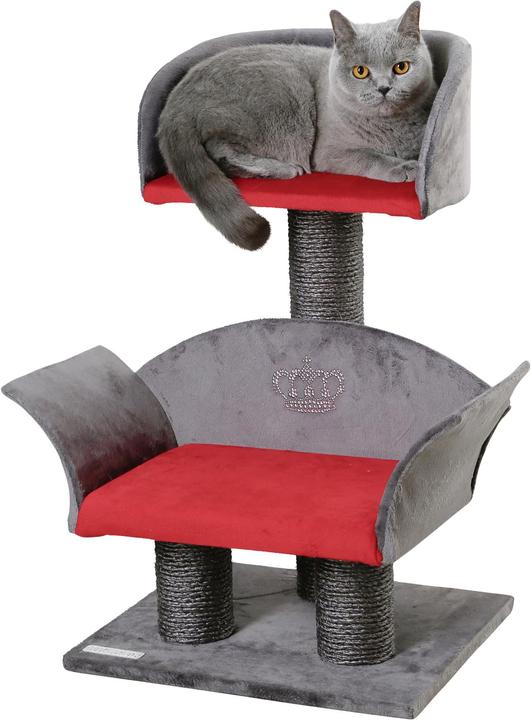 Actual product image Kerbl Lounge Deluxe (70 cm, Grey, Red)