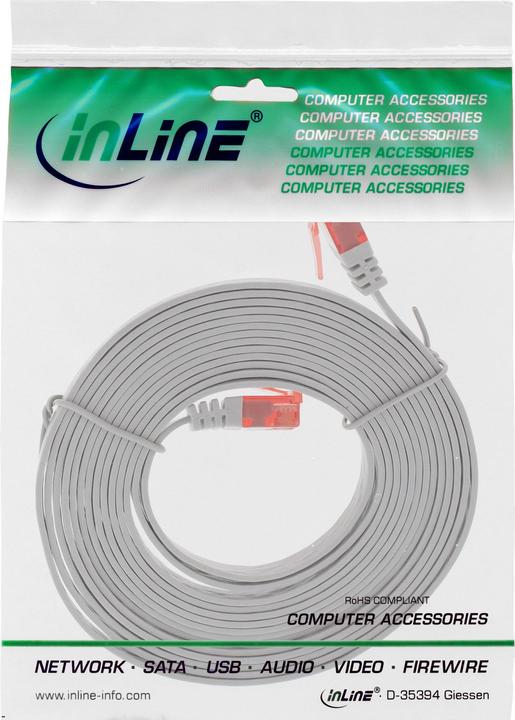 Produktbild InLine Netzwerkkabel (U/UTP, CAT6, 1 m)