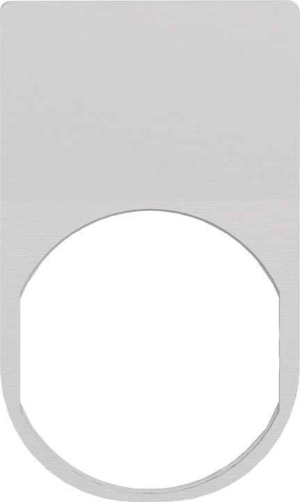 Produktbild Schneider Electric Schildträger, Metall, für Harmony 22mm, ZBYM6101