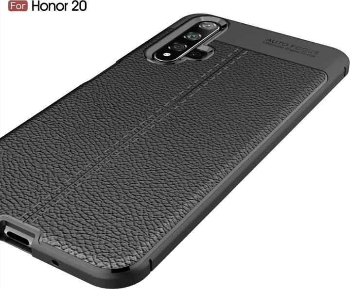 Produktbild Screenguard Honor 20 Hülle Leather Design TPU Cover (Honor 20)