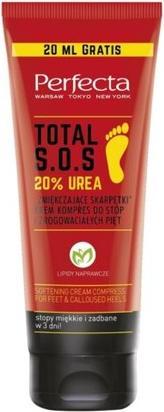 Perfecta - Total S.O.S 20% Urea softening socks cream-complex for feet and keratinized heels 120ml (Fusscrème & Fussgel, 120 ml)