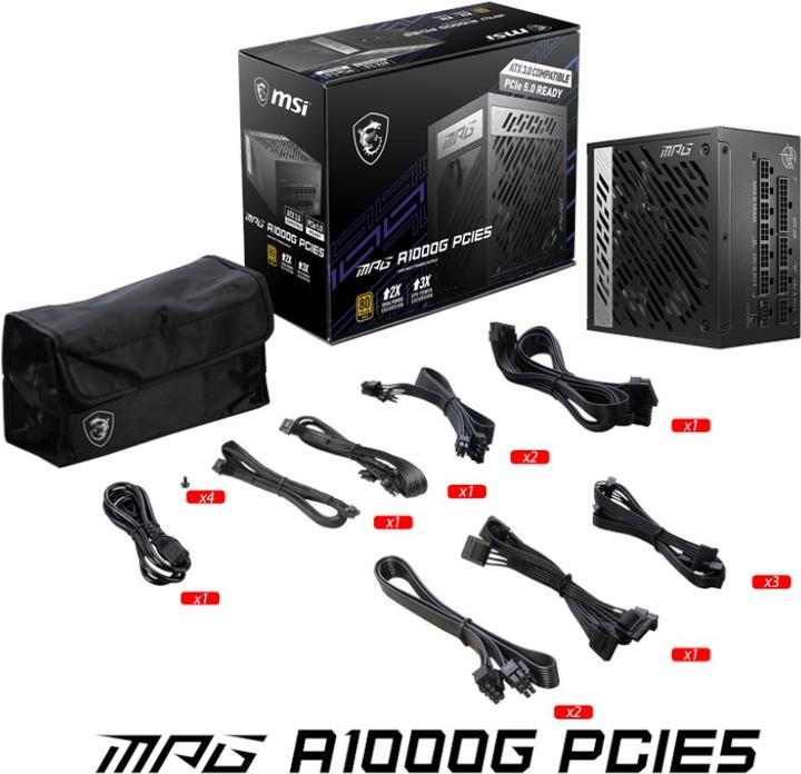 Immagine prodotto MSI MPG A1000G PCIE5 (1000 W)