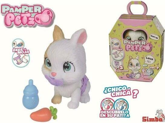 Actual product image Simba Pamper Petz Bunny (15 cm)