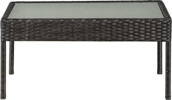 Actual product image Juskys Trinidad polyrattan seating group