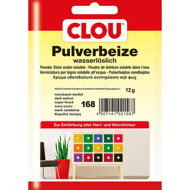 Image du produit Clou Tache d'eau 168 (Noyer foncé)