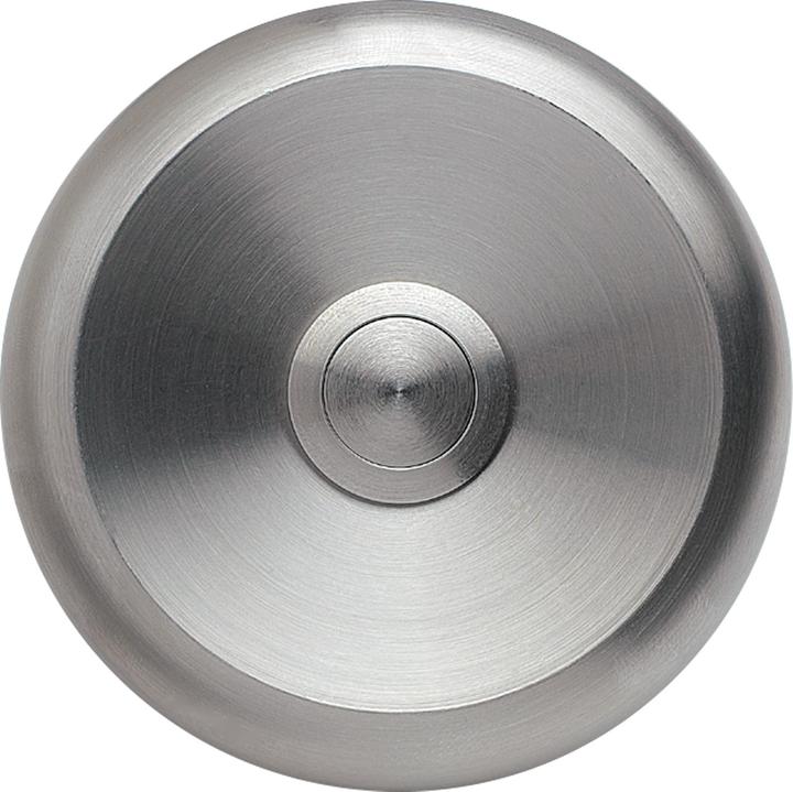 Image du produit Grothe Bouton de sonnette rond 80mm acier inoxydable ETA S 100
