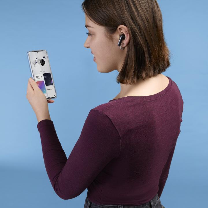 Actual product image Hama Passion Clear II in-ear headphones black (ANC, 20 h, Wireless)