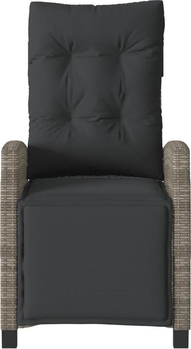 Actual product image VidaXL Garden armchair with adjustable footrest