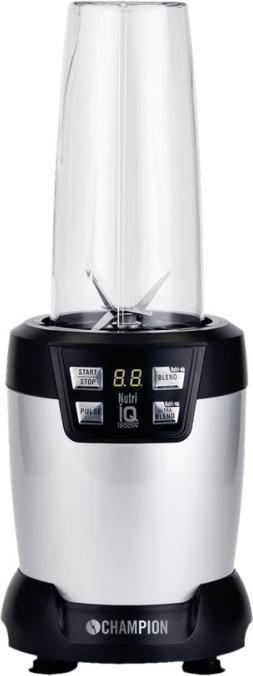 Champion Nutrition Blender Pro Digital 1200W NB500 Noir/Argent (Prise UE, 1200 W)