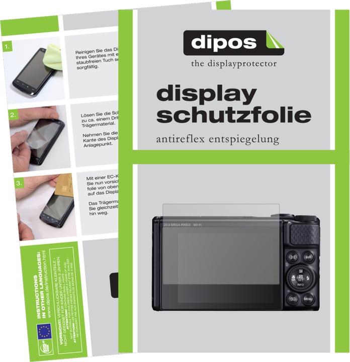 Actual product image Dipos Screen Protector Anti-Glare (Screen protector, Canon PowerShot SX740 HS)