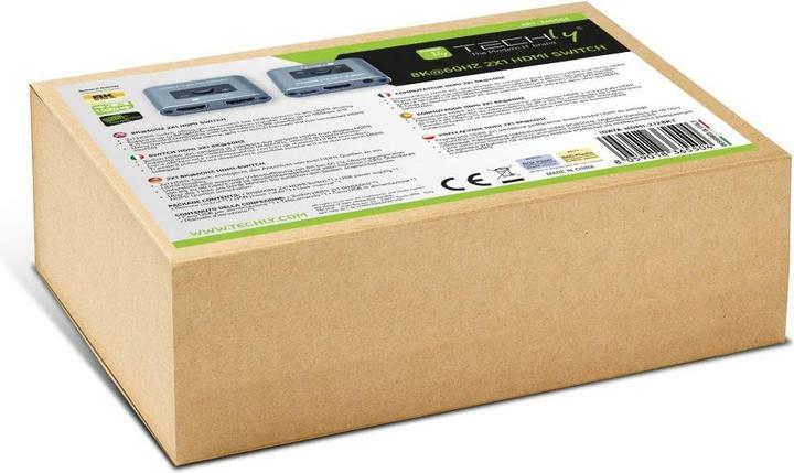 Produktbild Techly 2x1 HDMI 2.1 8K Switch