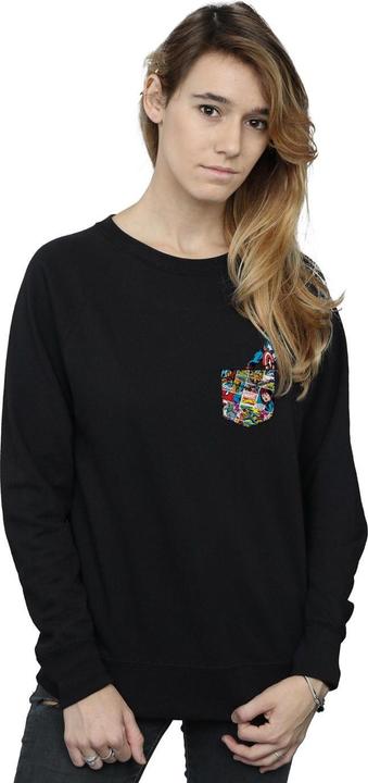 Produktbild Captain America Faux Pocket Sweatshirt (M)