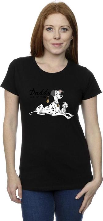 Actual product image Disney Womens/Ladies 101 Dalmatians Top Dog Cotton T-Shirt (XL)
