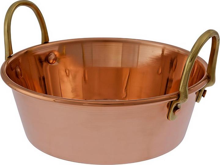 Image du produit Ich-zapfe Pot, pot à confiture - cuivre et laiton (10 cm, Casserole, Cuivre)