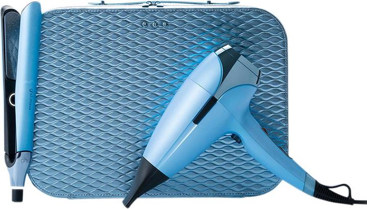 Produktbild ghd chronos™ & helios® Limited Edition Deluxe - Glätteisen & Haartrockner in Icy Blue