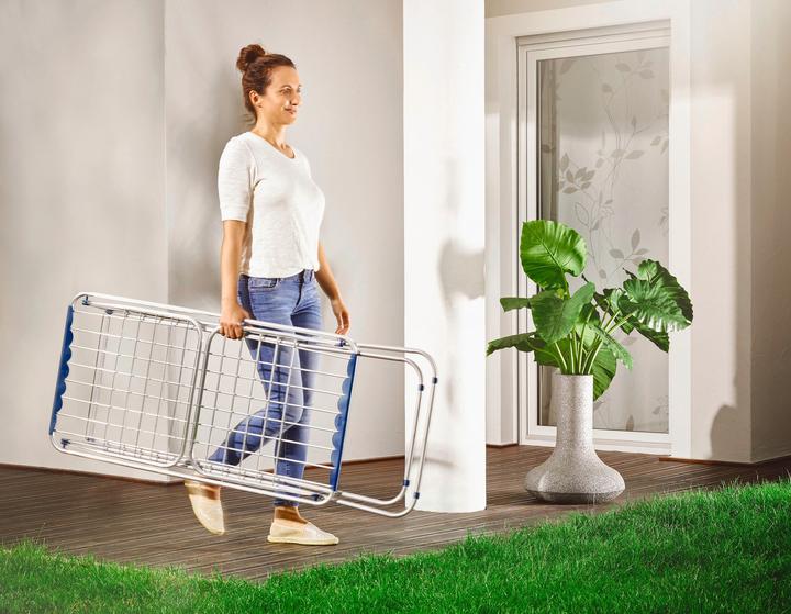 Image du produit Leifheit Séchoir sur pied Classic Siena 180 Easy Aluminium (18 m)