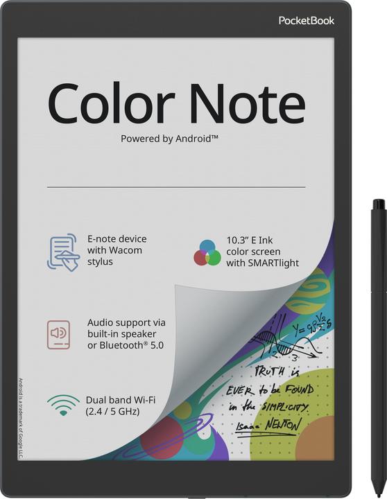 Immagine prodotto PocketBook Color Note (10.30", 32 GB, Blu Tempesta)