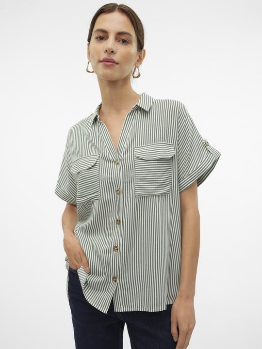 Image du produit Vero Moda Vmbumpy Ss Shirt Wvn Ga Noos (L)