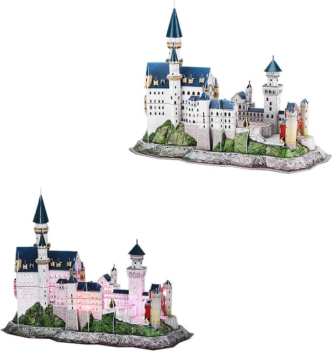 Produktbild Cubicfun Puzzle 3D Schloss Neuschwanstein (128 Teile)