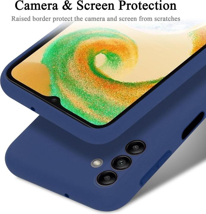 Immagine prodotto Cadorabo Custodia TPU Liquid Silicone Case (Samsung Galaxy A04S)