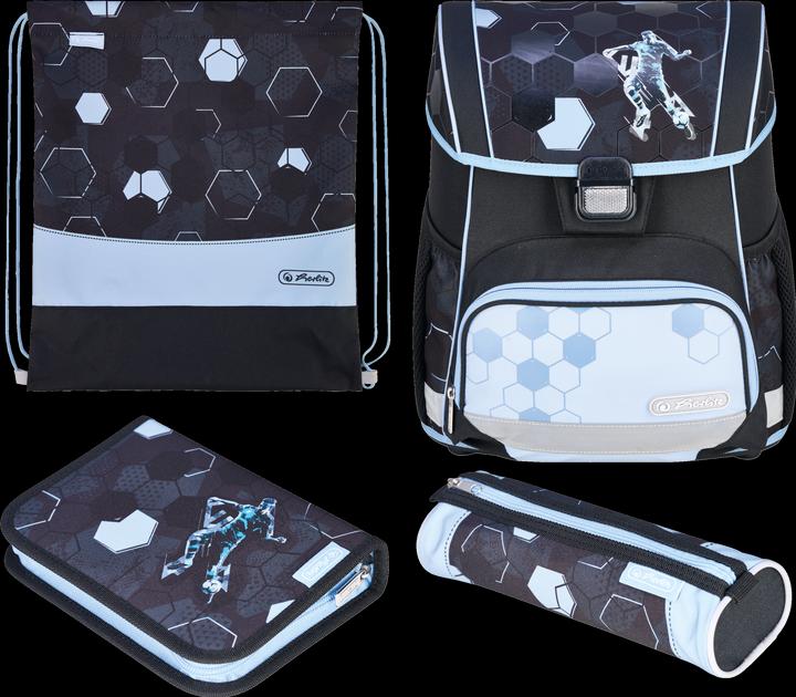 Produktbild Herlitz Schulranzen Loop Plus Cyber Soccer (17 l)