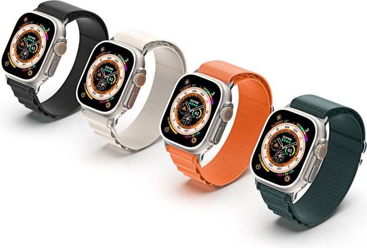 Actual product image Dux Ducis Sport Buckle Strap (44 mm, 45 mm, 42 mm, 49 mm, Nylon, Apple Watch Ultra, Apple Watch Series 2, Apple Watch Series 3, Apple Watch Series 1, Apple Watch Series 4, Apple Watch Series 5, Apple Watch Series 6, Apple Watch Series 7, Apple Watch Series 8, Apple Watch Series 9, Apple Watch SE, Apple Watch Ultra 2)