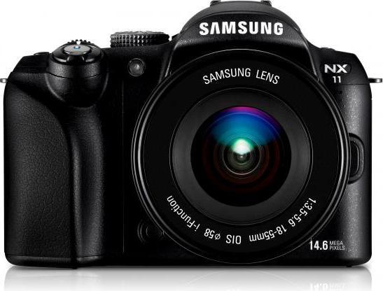 Samsung NX11, 14,6 MP, HD-films, 18-55 mm II OIS Kit