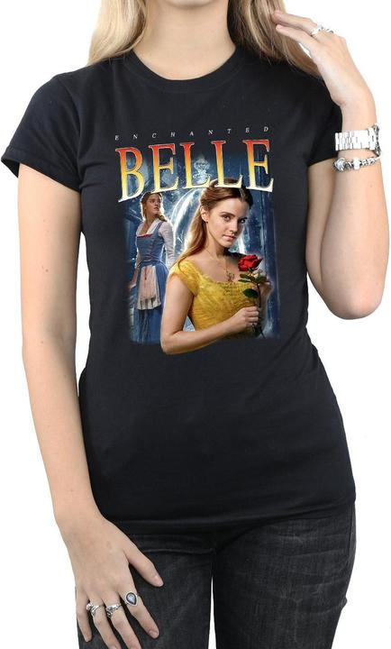 Immagine prodotto Disney Beauty And The Beast Belle Montage Maglietta Donna (M)