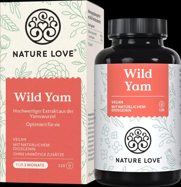 Produktbild Nature Love Wild Yam (120 Stück, Kapseln, 64 g)